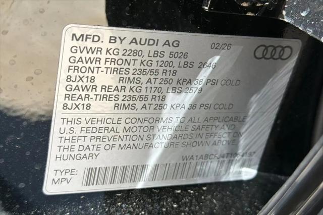 2026 Audi Q3 TFSI quattro S tronic