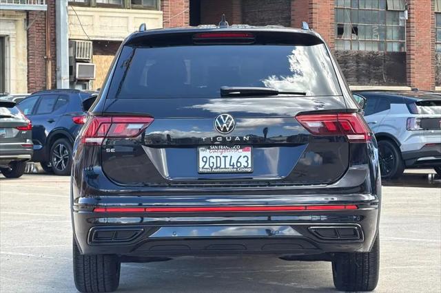 2023 Volkswagen Tiguan 2.0T SE R-Line Black