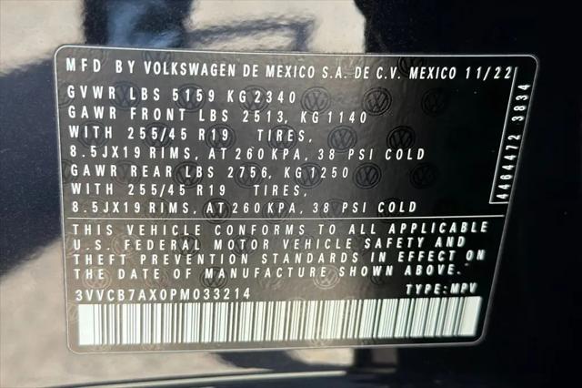 2023 Volkswagen Tiguan 2.0T SE R-Line Black
