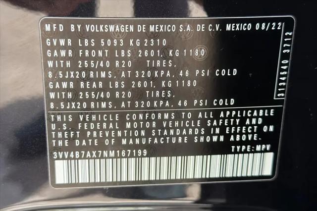 2022 Volkswagen Tiguan 2.0T SEL R-Line
