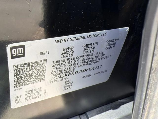 2021 Chevrolet Tahoe 4WD Z71