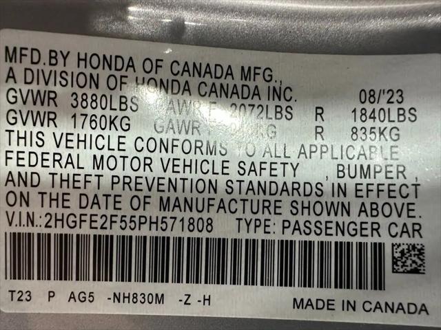 2023 Honda Civic Sport