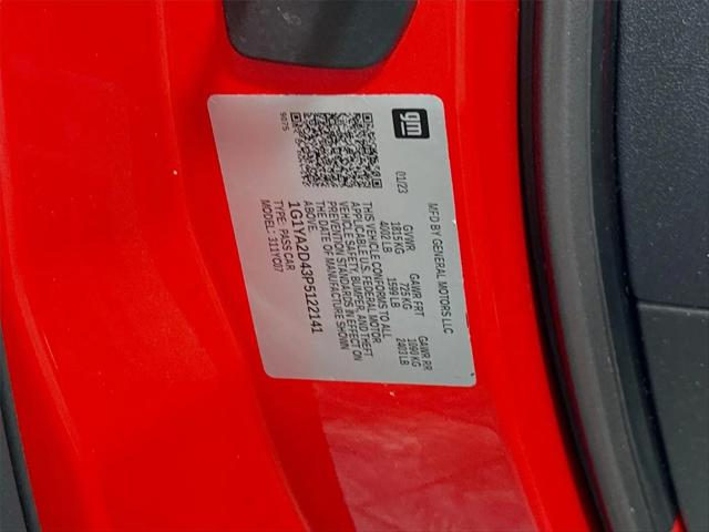 2023 Chevrolet Corvette Stingray RWD Coupe 1LT