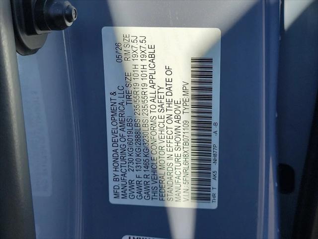 2026 Honda Odyssey Touring
