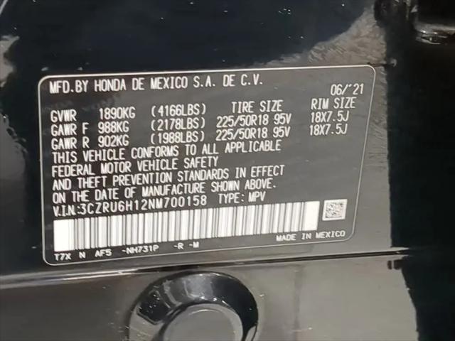 2022 Honda HR-V AWD Sport