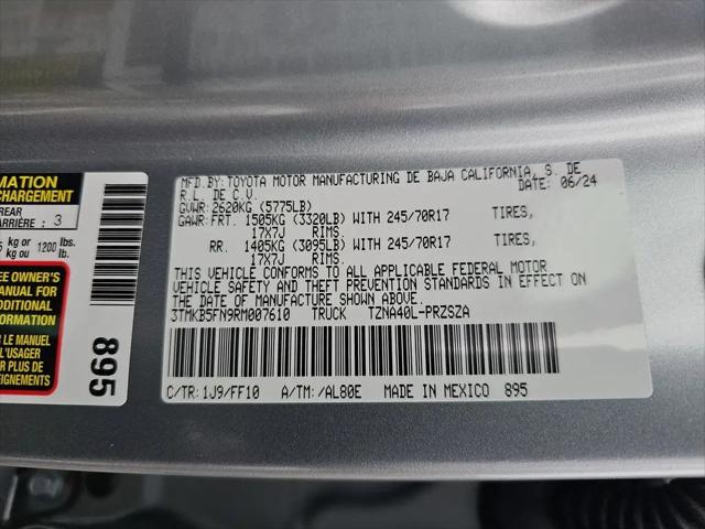 2024 Toyota Tacoma SR5