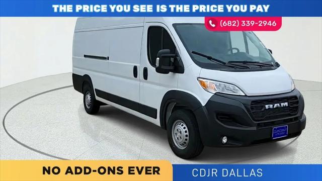 2026 Ram ProMaster Cargo Van Tradesman High Roof 159 WB EXT w/Pass Seat for sale in Dallas, TX