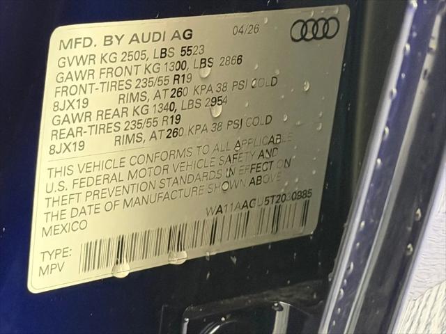 2026 Audi Q5 Premium TFSI quattro S tronic