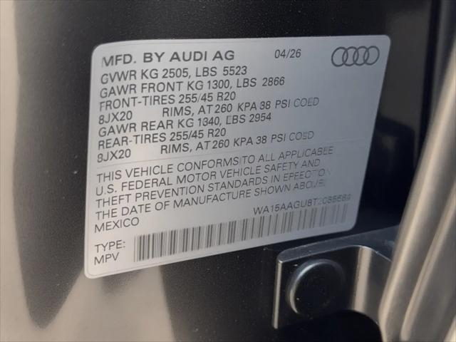 2026 Audi Q5 Premium Plus TFSI quattro S tronic