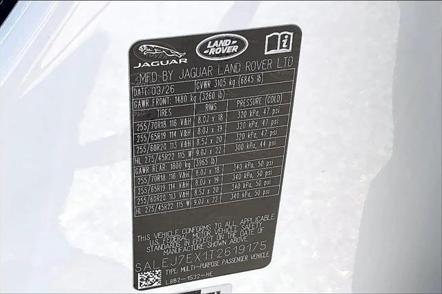 2026 Land Rover Defender P300 S