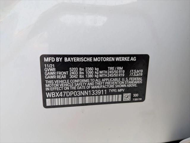 2022 BMW X3 sDrive30i