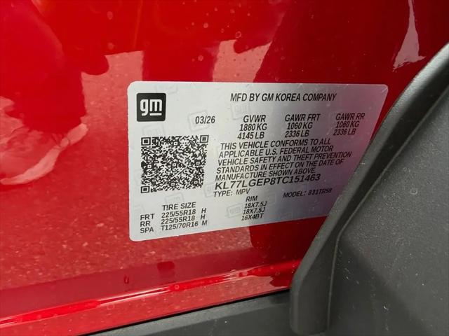 2026 Chevrolet Trax FWD 1RS