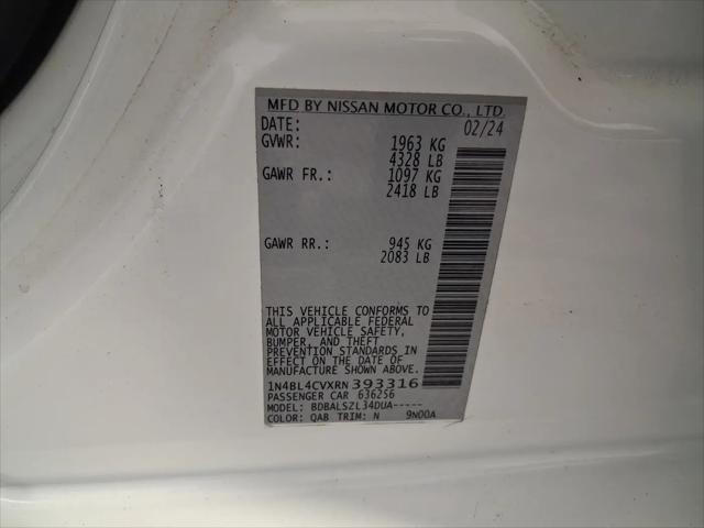 2024 Nissan Altima SR FWD