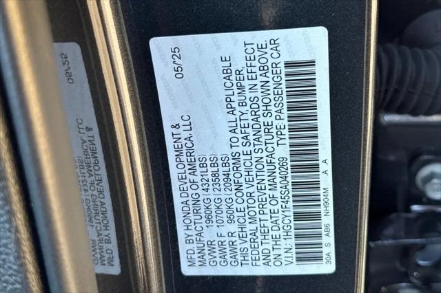 2025 Honda Accord Sedan SE