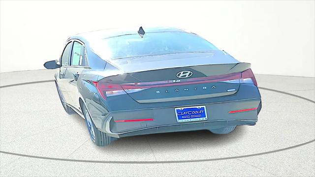 2026 Hyundai Elantra Hybrid Blue