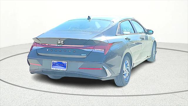 2026 Hyundai Elantra Hybrid Blue