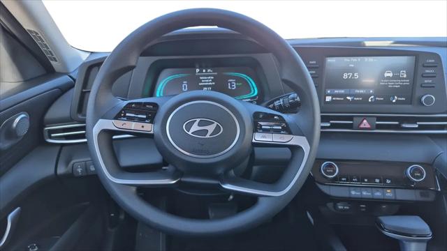 2026 Hyundai Elantra Hybrid Blue