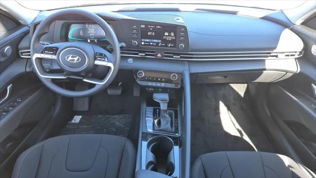 2026 Hyundai Elantra Hybrid Blue