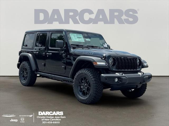 2026 Jeep Wrangler WRANGLER 4-DOOR WILLYS 2026 Jeep Wrangler WRANGLER 4-DOOR WILLYS