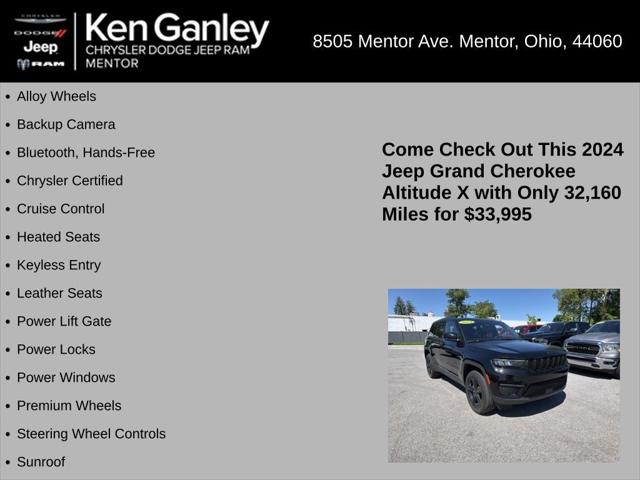 2024 Jeep Grand Cherokee Altitude X 4x4