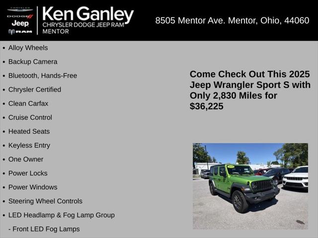 2025 Jeep Wrangler 4-Door Summit 4x4