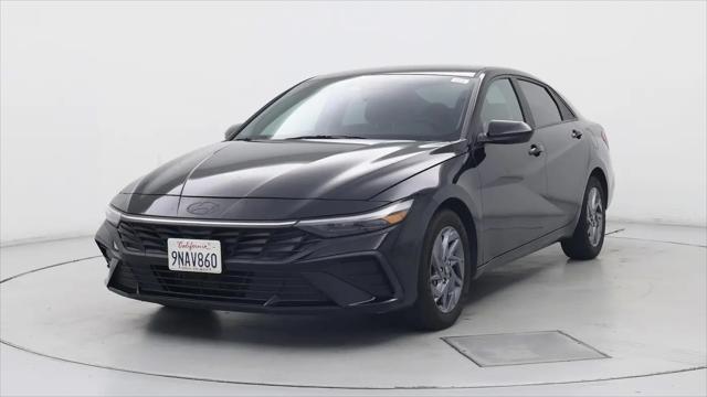 2024 Hyundai Elantra Hybrid Blue