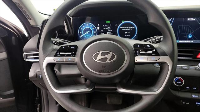 2024 Hyundai Elantra Hybrid Blue