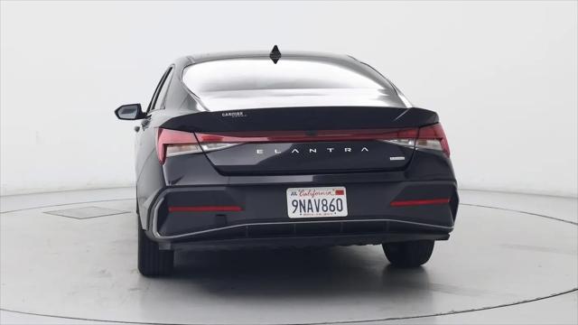 2024 Hyundai Elantra Hybrid Blue