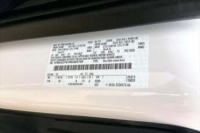 2024 Ford Transit-350 Passenger Van XLT