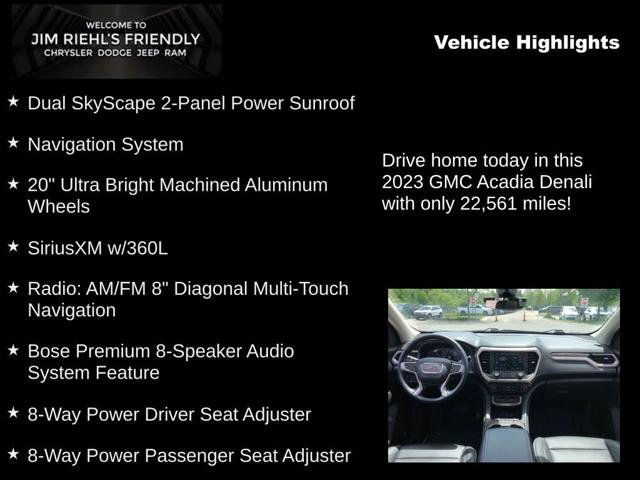 2023 GMC Acadia AWD Denali