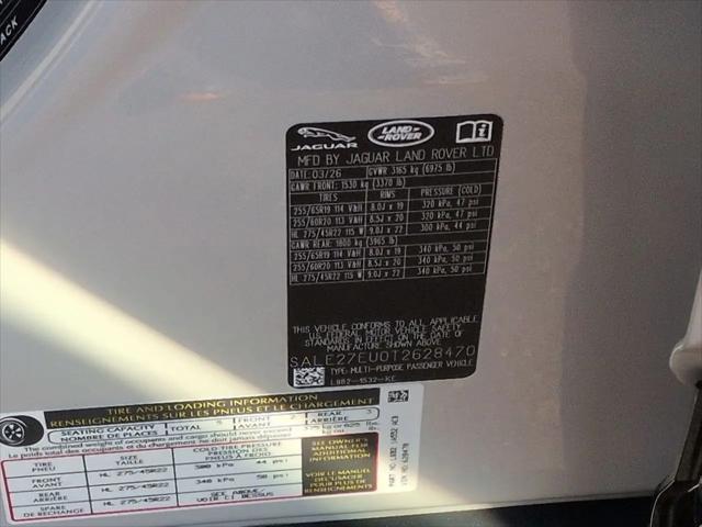 2026 Land Rover Defender P400 X-Dynamic SE