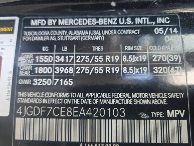 2014 Mercedes-Benz GL 4MATIC