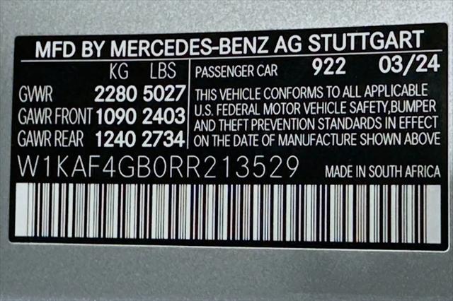 2024 Mercedes-Benz C-CLASS C 300 C 300