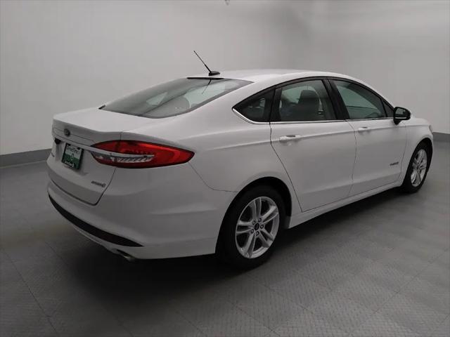 2018 Ford Fusion Hybrid S