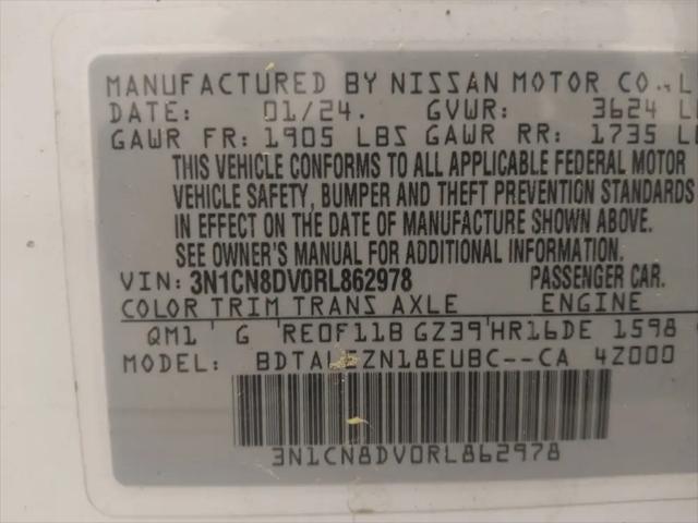 2024 Nissan Versa 1.6 S