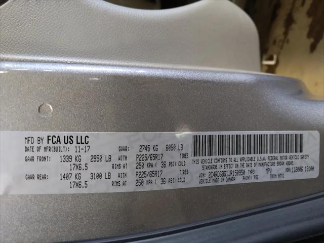 2018 Dodge Grand Caravan SE