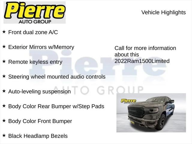2022 Ram 1500 Limited Crew Cab 4x4 6'4" Box
