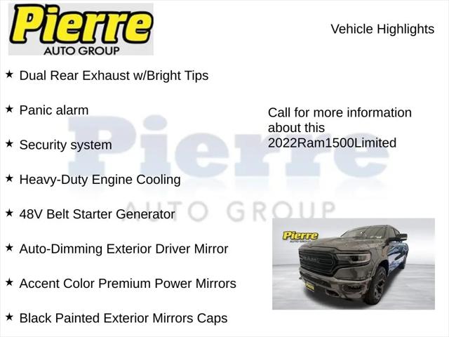 2022 Ram 1500 Limited Crew Cab 4x4 6'4" Box