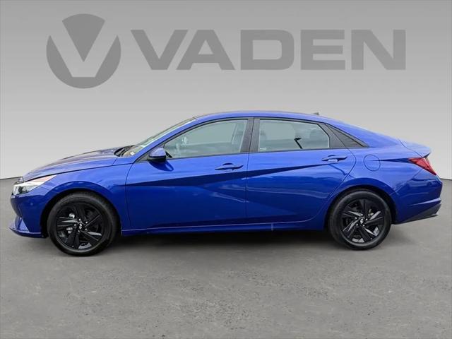2023 Hyundai Elantra Hybrid Blue