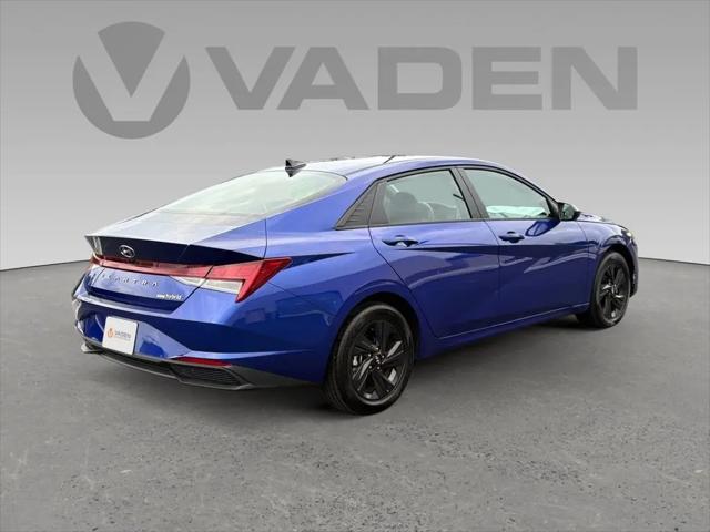 2023 Hyundai Elantra Hybrid Blue