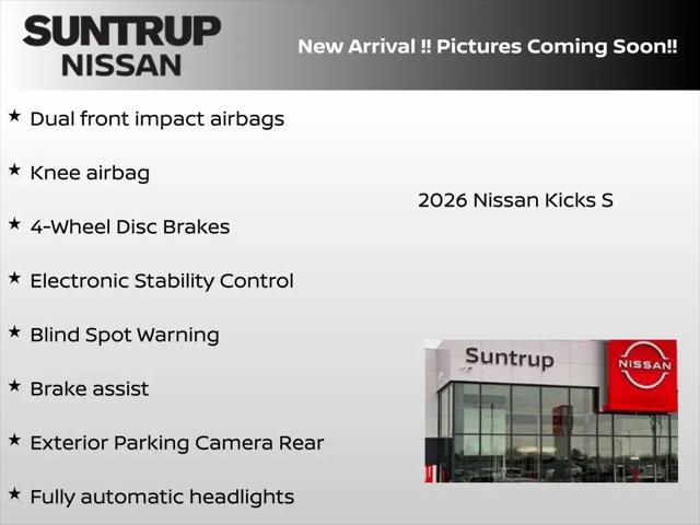 2026 Nissan Kicks S