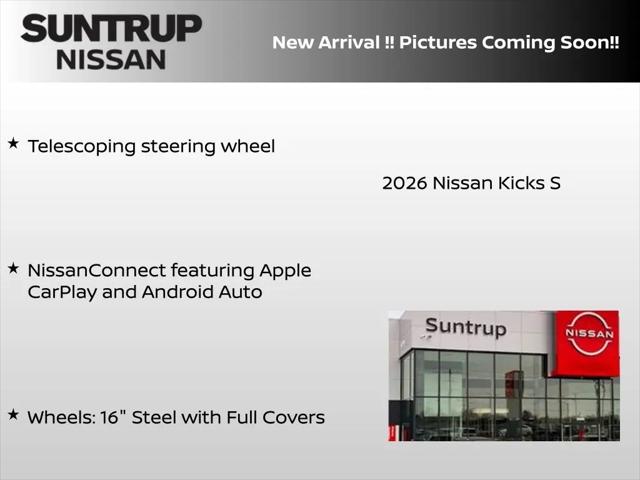 2026 Nissan Kicks S