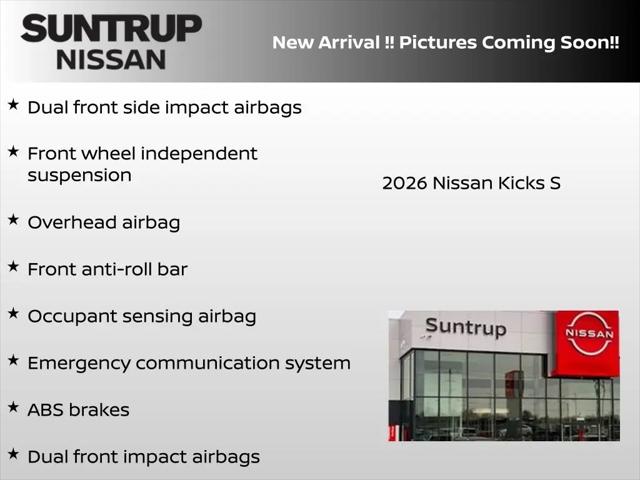 2026 Nissan Kicks S