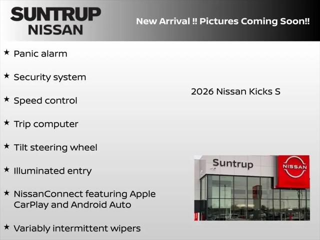 2026 Nissan Kicks S