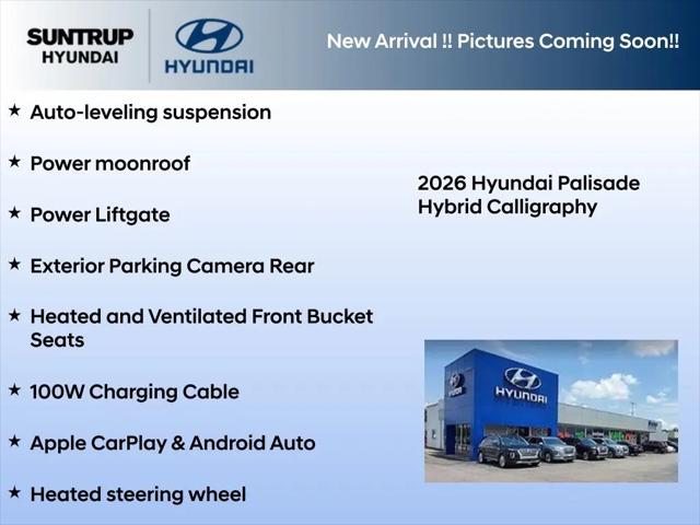 2026 Hyundai Palisade Hybrid Calligraphy