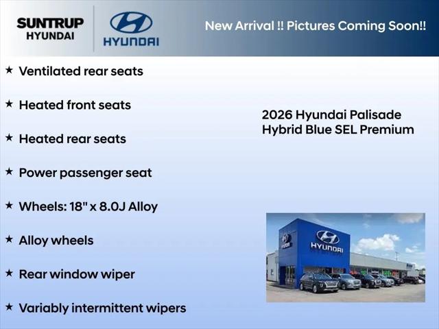 2026 Hyundai Palisade Hybrid Blue SEL Premium 8P