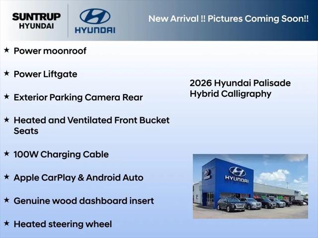 2026 Hyundai Palisade Hybrid Calligraphy