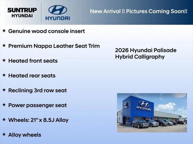 2026 Hyundai Palisade Hybrid Calligraphy