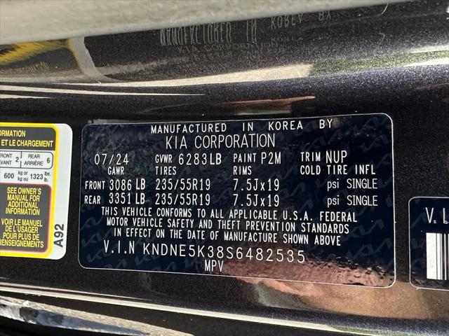 2025 Kia Carnival MPV SX