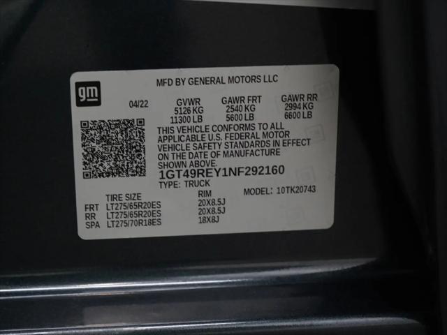 2022 GMC Sierra 2500HD 4WD Crew Cab Standard Bed Denali